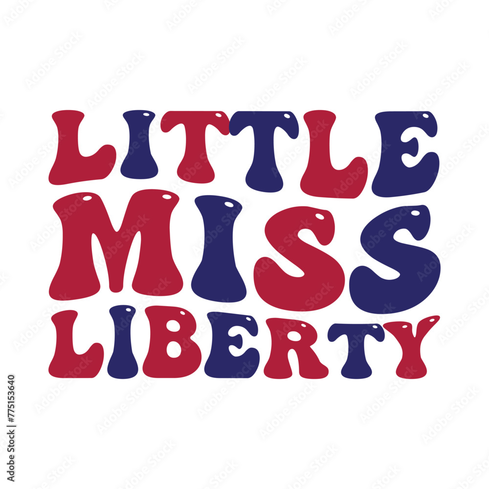 Little miss liberty, 4th July, liberty