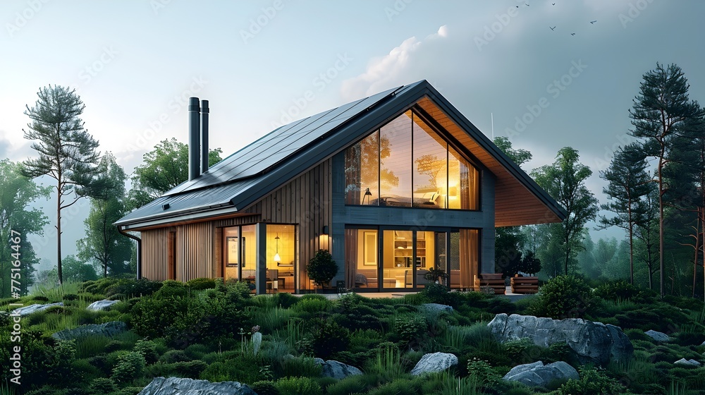 Minimalist Design Emphasizes the Transition to Clean Energy for a Sustainable Future Minimalist Design Emphasizes the Transition to Clean Energy for a Sustainable Future
