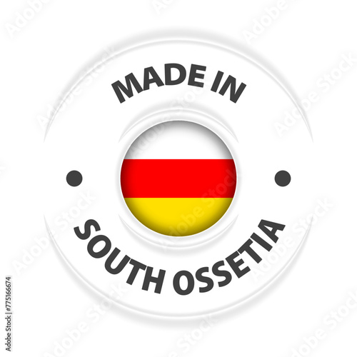 Free Download Made in South Ossetia graphic and label. - GFXLoad