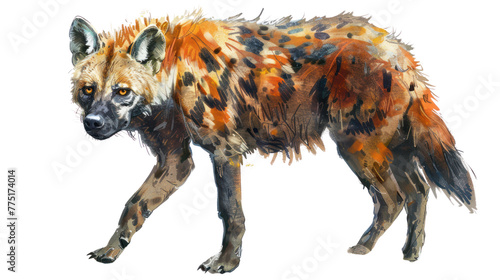  California Hyena: A rare species of hyena that lives in Mexico