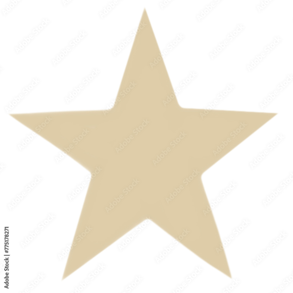 Obraz premium golden star