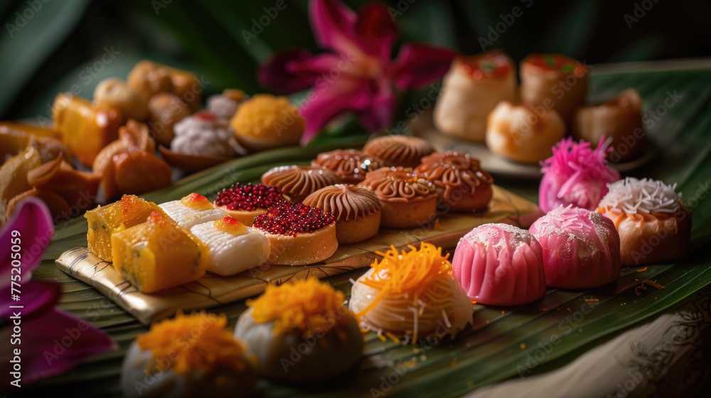 Elegant photo of Sinhalese sweets 