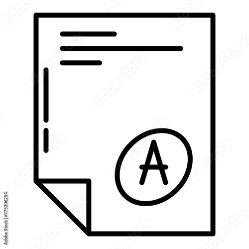 satisfactory test scores
