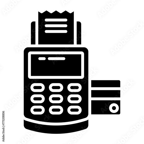 edc machine and credit card