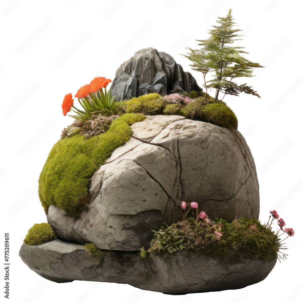 Moss on the rocky mountain colors in nature Moss on the rocky mountain colors in nature