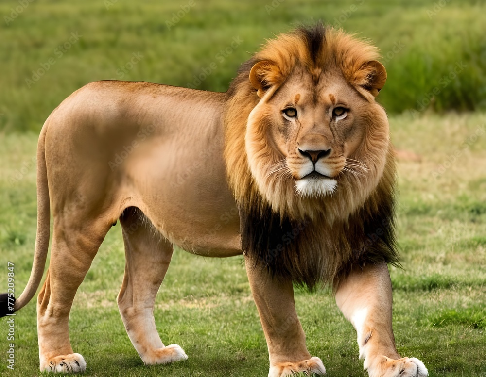 Lion (Panthera leo), adult, male, stalking, vigilant, Sabi Sand Game Reserve, Kruger National Park, Kruger National Park, South Africa, Africa
Lion (Panthera leo), adult, male, stalking, vigilant, Sabi Sand Game Reserve, Kruger National Park, Kruger National Park, South Africa, Africa