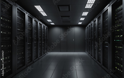 Cloud Computing Network Server Artificial Intelligence Data Modernization Transformation Technology	

