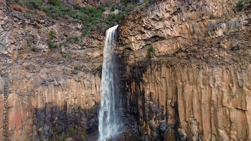 Oak Creek Canyon Spring Flooding in Northern Arizona Video, America, USA. waterfalls, falls,  photo