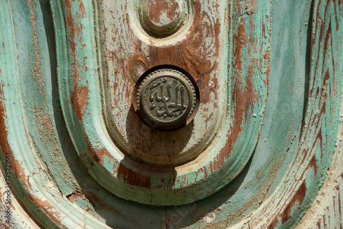 Detalle de una puerta del oasis de Bahariya