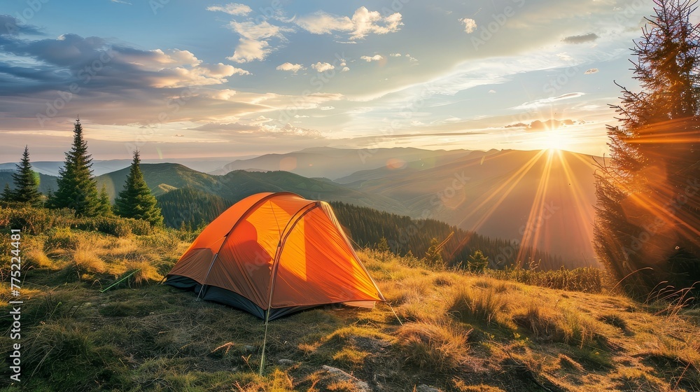 Eco-conscious camping, leave no trace, nature respected
