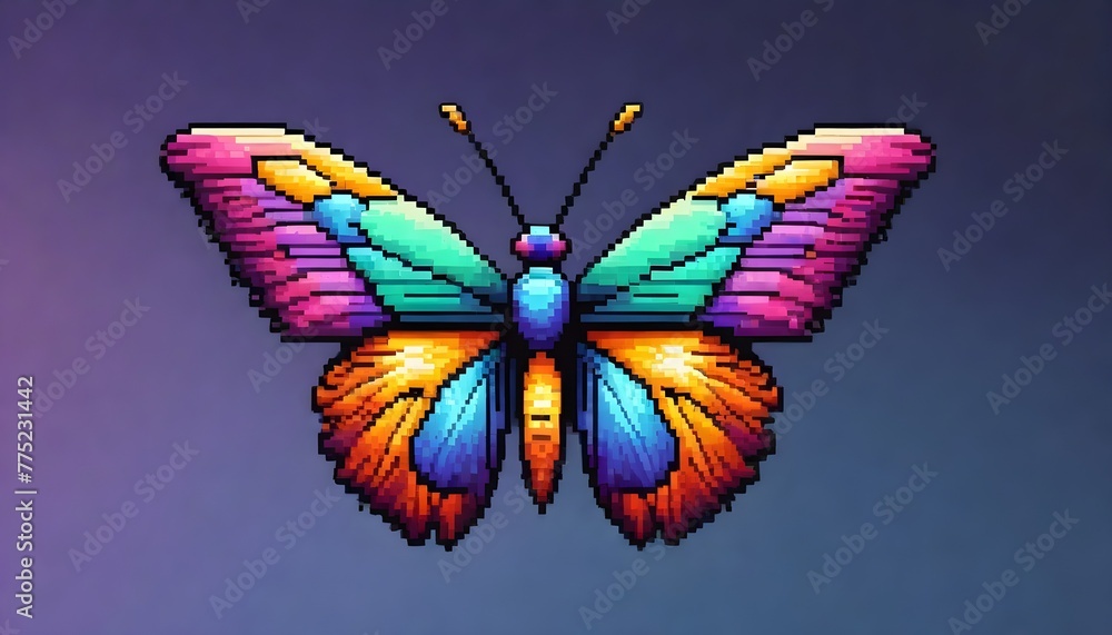 A colorful butterfly  (13)