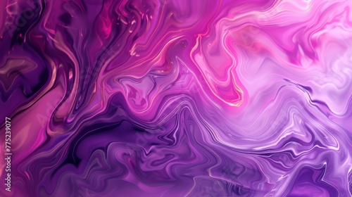 Abstract pink and purple fluid art texture