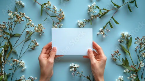 Person Holding Piece of Paper