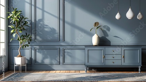 Wet Road Cutting Through Forest