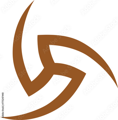 3d graphic of a symbol made of spheres