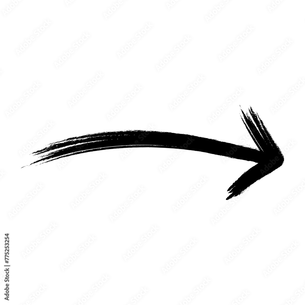 Arrow Brushstroke Arrow Brushstroke