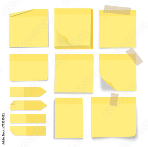 post its all variations yellow flags square, tape