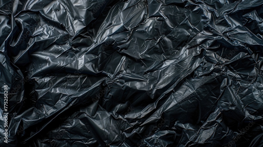 Close up of a sheet of black paper, suitable for graphic design projects