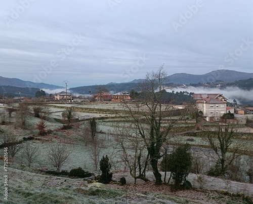 Paraje rural en la provincia de Ourense, Galicia photo