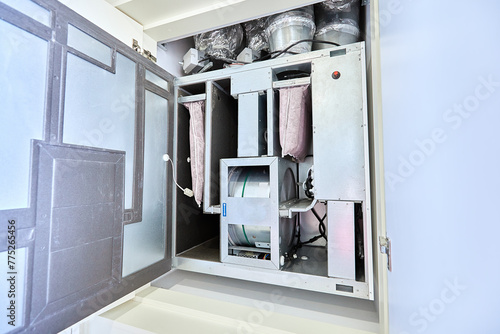 Εκτύπωση καμβά modern air purification system