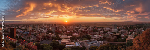 Great City in the World Evoking Bloemfontein in South Africa
