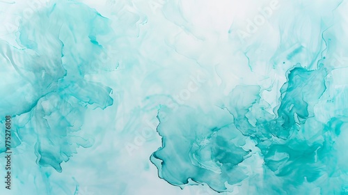 abstract blue and white watercolor background. place for the text