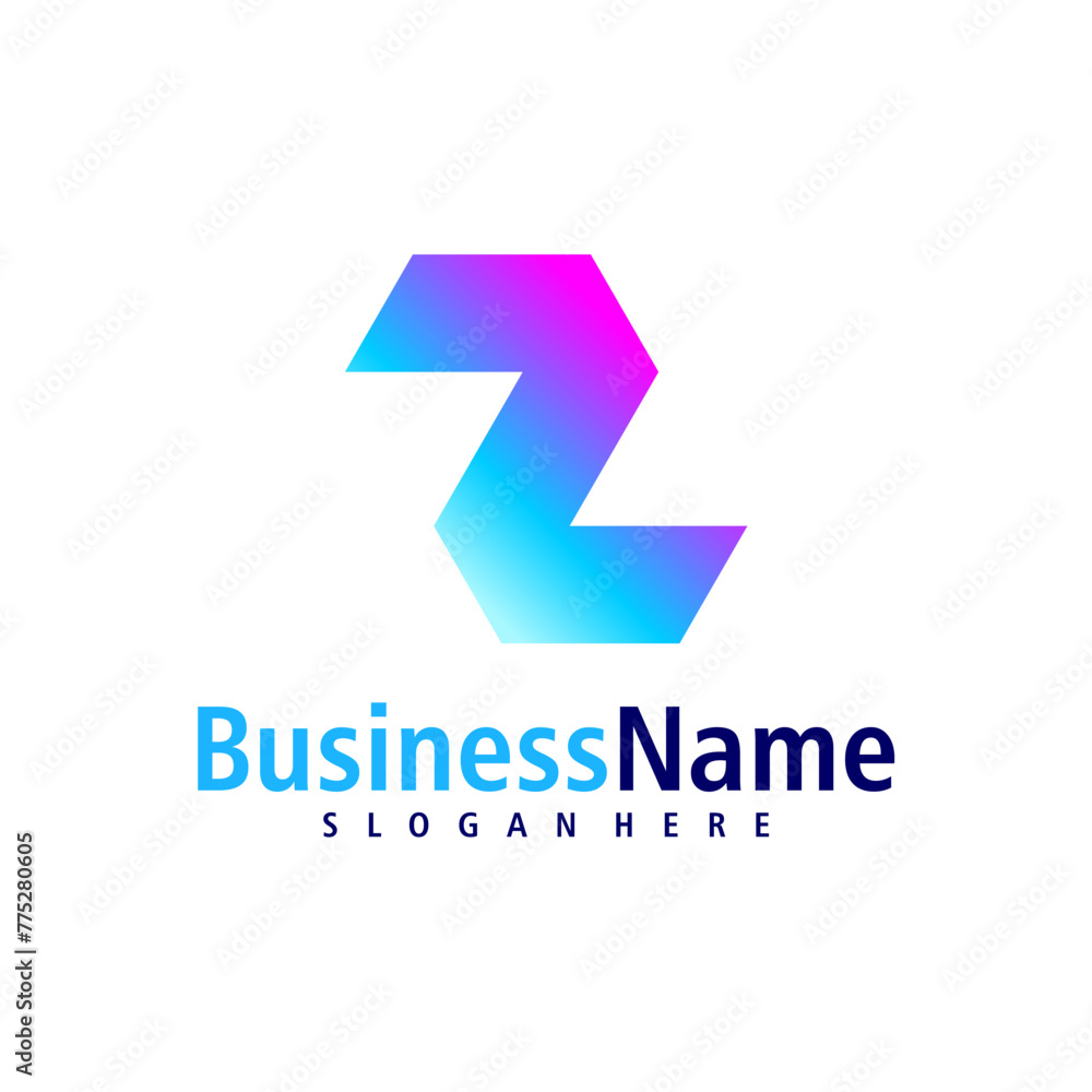 Letter Z logo design vector. Creative Initial Z logo concepts template Letter Z logo design vector. Creative Initial Z logo concepts template