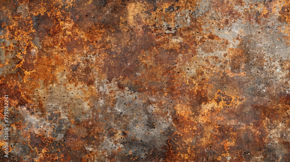 A weathered and rusted metal surface. Suitable for industrial and grunge themed designs A weathered and rusted metal surface. Suitable for industrial and grunge themed designs