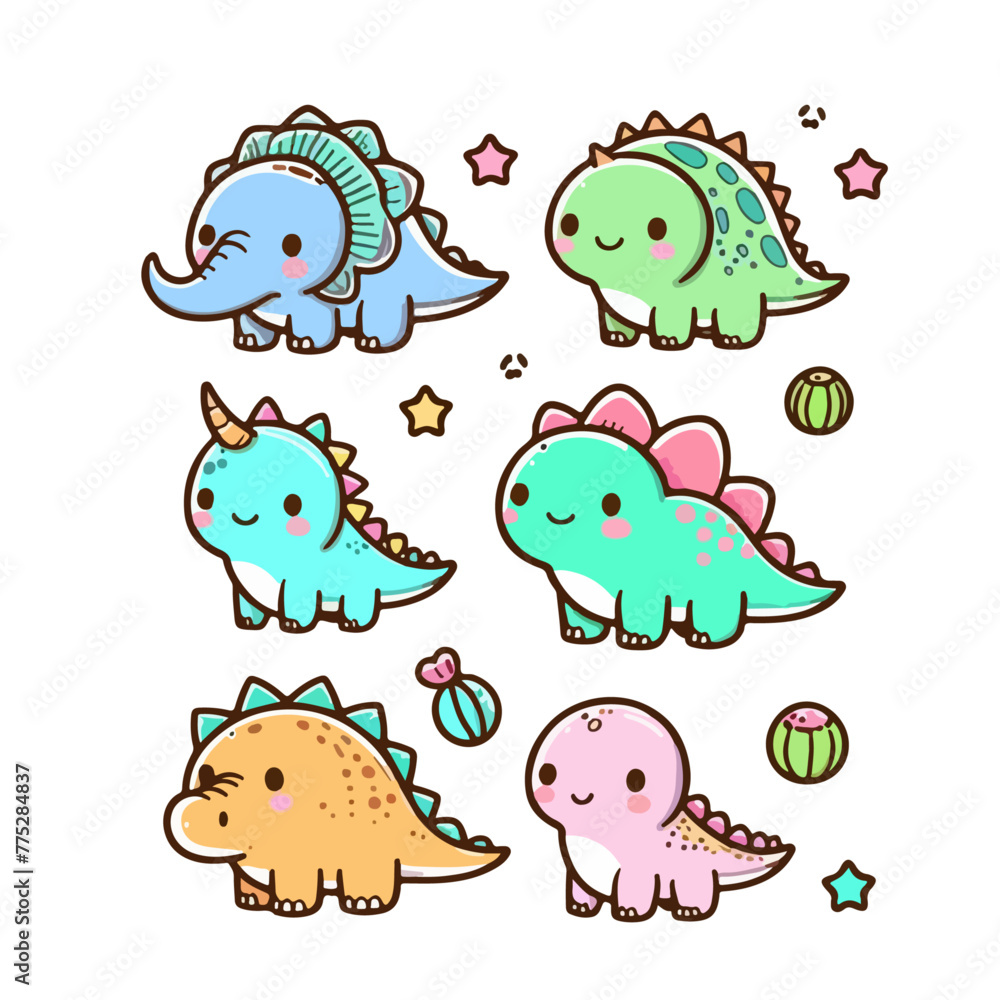 Dinosaurus vector icon Dinosaurus vector icon