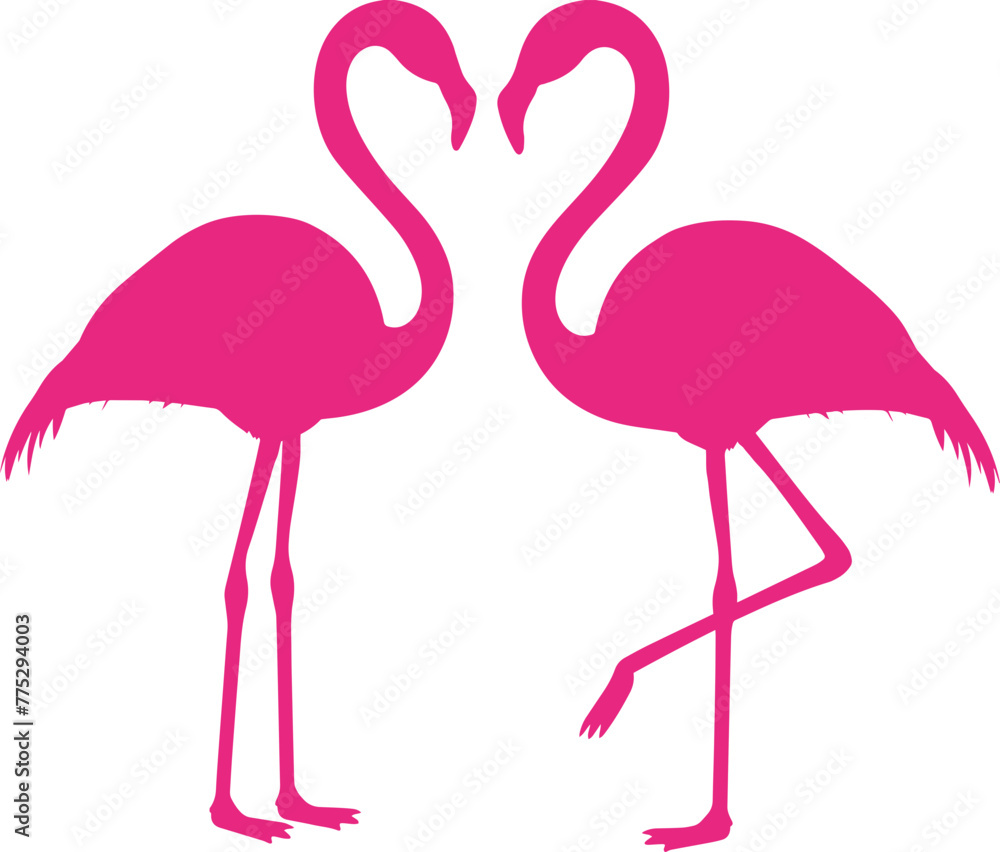 Fototapeta premium Flamingo Illustration