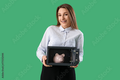 Beautiful young happy woman...