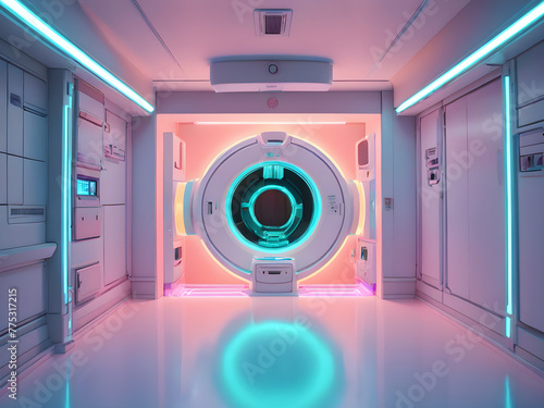 Computed Tomography (CT) and Magnetic Resonance Imaging (MRI) Comprehensive Diagnostic Tools for Medical Imaging photo