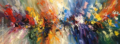 Bold abstract expressionism expressive palette backgrounds