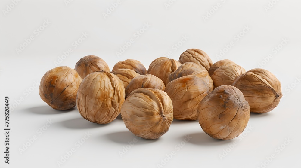 Heap of Hazelnuts on a Plain Background. Ideal for Healthy Eating Topics. Clear Space for Text. High-Quality Food Photography. Simple and Natural. AI Heap of Hazelnuts on a Plain Background. Ideal for Healthy Eating Topics. Clear Space for Text. High-Quality Food Photography. Simple and Natural. AI
