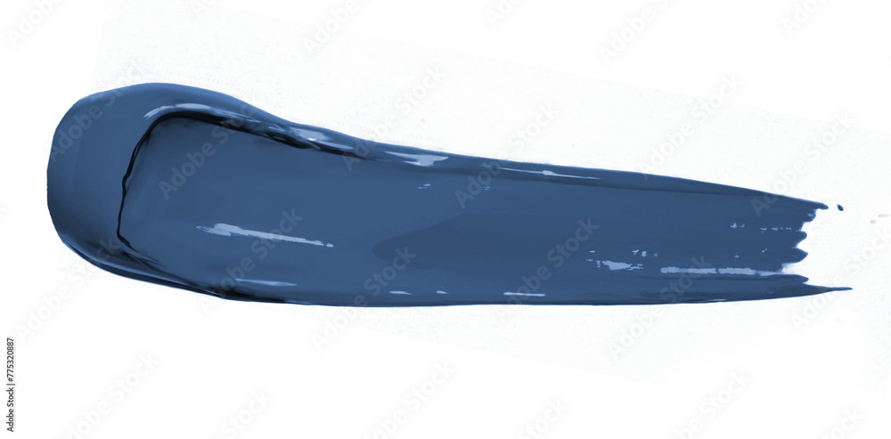 Fototapeta premium Colour oil brush stroke