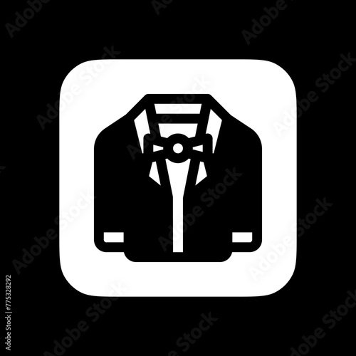 Editable wedding suit vector icon. Wedding, valentine, love, celebration. Part of a big icon set family. Perfect for web and app interfaces, presentations, infographics, etc