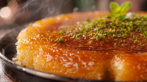 Lebanese sweet kunafa.