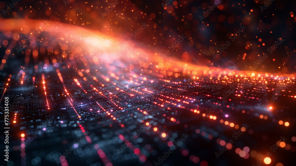 The image has a futuristic and technological feel to it. AI. The image has a futuristic and technological feel to it. AI.