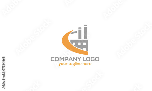 Creative Home Construction Concept Logo