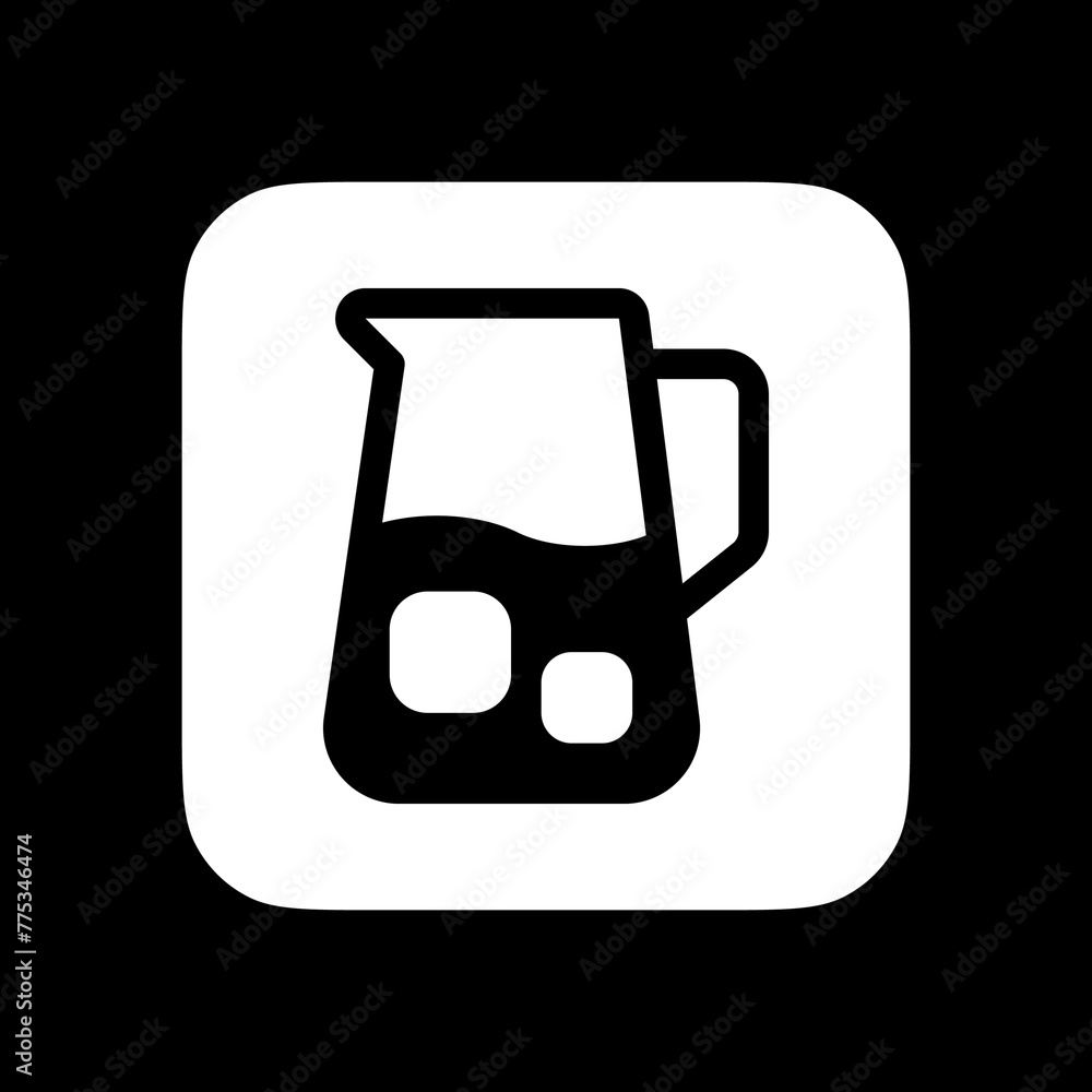 Editable lemonade jug, juice carafe vector icon. Part of a big icon set family. Perfect for web and app interfaces, presentations, infographics, etc Editable lemonade jug, juice carafe vector icon. Part of a big icon set family. Perfect for web and app interfaces, presentations, infographics, etc