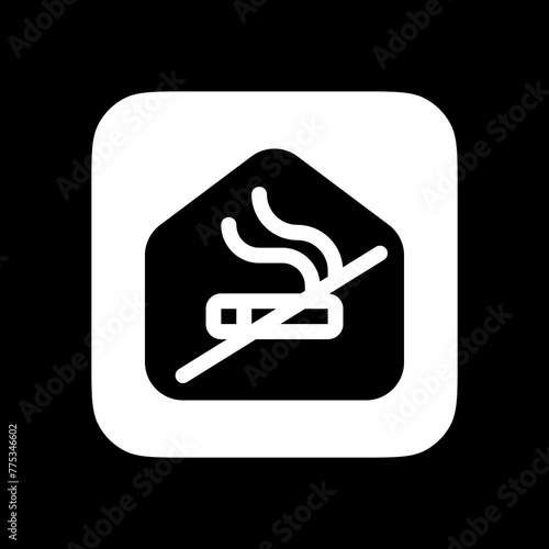 Editable no smoking room vector icon. Part of a big icon set family. Perfect for web and app interfaces, presentations, infographics, etc