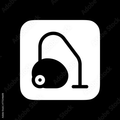 Editable vacuum cleaner vector icon. Part of a big icon set family. Perfect for web and app interfaces, presentations, infographics, etc
