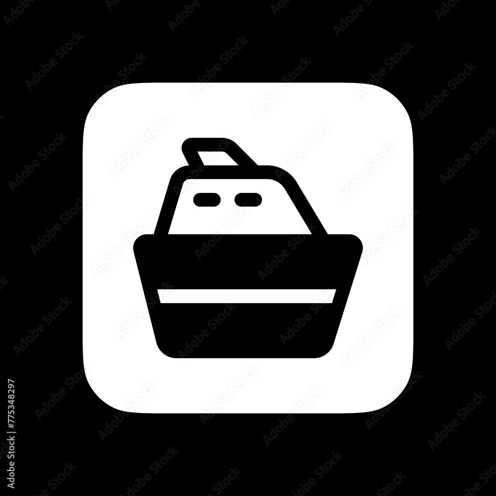 Editable cruise ship vector icon. Vehicles, transportation, travel. Part of a big icon set family. Perfect for web and app interfaces, presentations, infographics, etc Editable cruise ship vector icon. Vehicles, transportation, travel. Part of a big icon set family. Perfect for web and app interfaces, presentations, infographics, etc