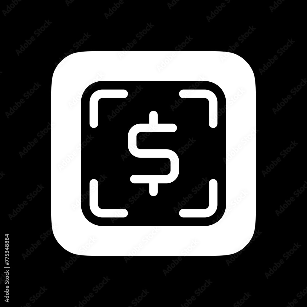 Editable scan to pay, target profit vector icon. Part of a big icon set family. Finance, business, investment, accounting. Perfect for web and app interfaces, presentations, infographics, etc Editable scan to pay, target profit vector icon. Part of a big icon set family. Finance, business, investment, accounting. Perfect for web and app interfaces, presentations, infographics, etc