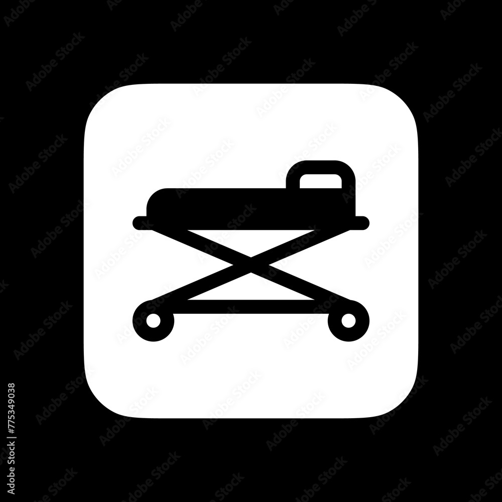Editable stretcher vector icon. Part of a big icon set family. Perfect for web and app interfaces, presentations, infographics, etc Editable stretcher vector icon. Part of a big icon set family. Perfect for web and app interfaces, presentations, infographics, etc