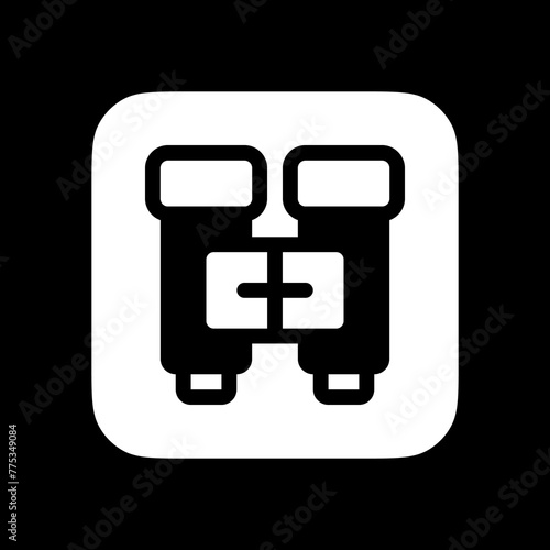 Editable binocular, search vector icon. Part of a big icon set family. Perfect for web and app interfaces, presentations, infographics, etc