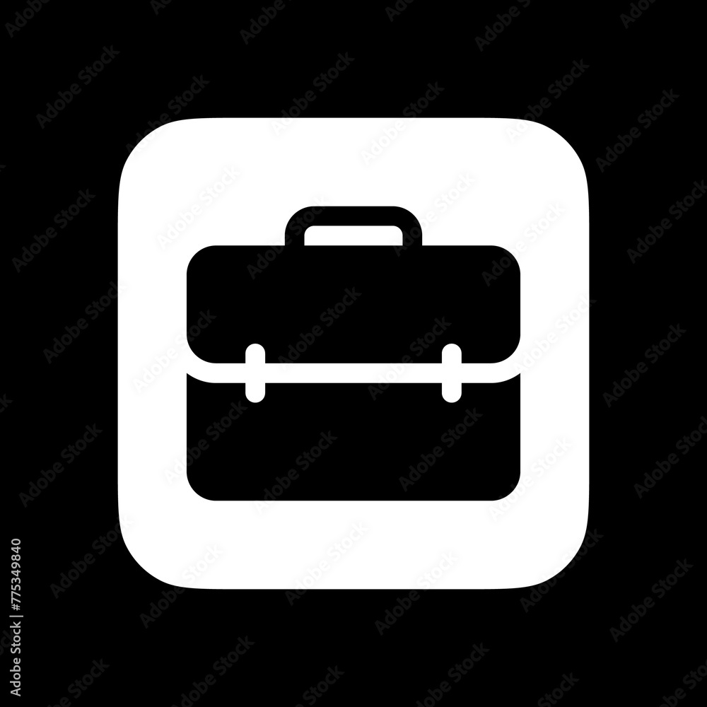 Editable briefcase, portfolio vector icon. Part of a big icon set family. Perfect for web and app interfaces, presentations, infographics, etc Editable briefcase, portfolio vector icon. Part of a big icon set family. Perfect for web and app interfaces, presentations, infographics, etc