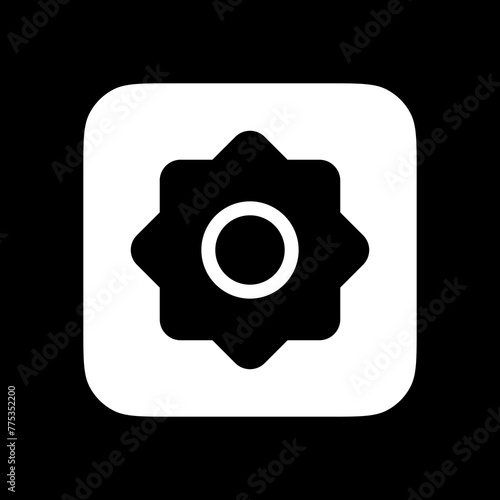 Editable vector sun, screen brightness icon. Part of a big icon set family. Perfect for web and app interfaces, presentations, infographics, etc