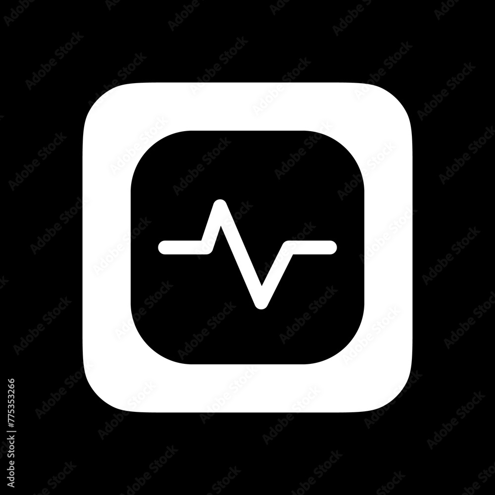 Editable vector heartbeat system status icon. Part of a big icon set family. Perfect for web and app interfaces, presentations, infographics, etc Editable vector heartbeat system status icon. Part of a big icon set family. Perfect for web and app interfaces, presentations, infographics, etc