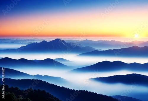 Fantasy-Invigorating-Morning-Sunrise-Over-A-Misty- (1)